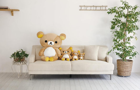 【国内正規品】リラックマ ぬいぐるみ 特大 (LLサイズ) MR76301 | サンエックス 身長110cm 巨大 抱き枕 プレゼント