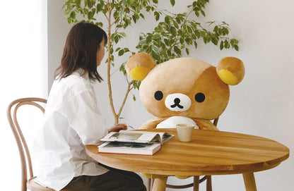 【国内正規品】リラックマ ぬいぐるみ 特大 (LLサイズ) MR76301 | サンエックス 身長110cm 巨大 抱き枕 プレゼント